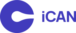 iCan logo zils